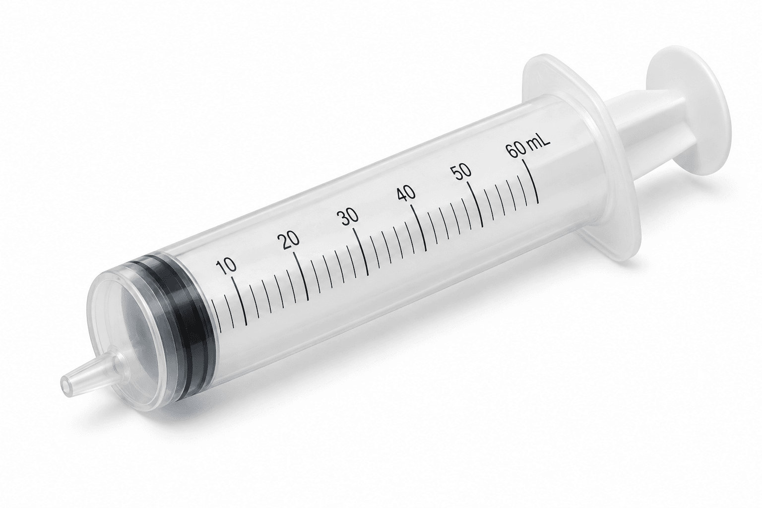 Ceros Syringe 60 mL, Luer Slip Eccentric